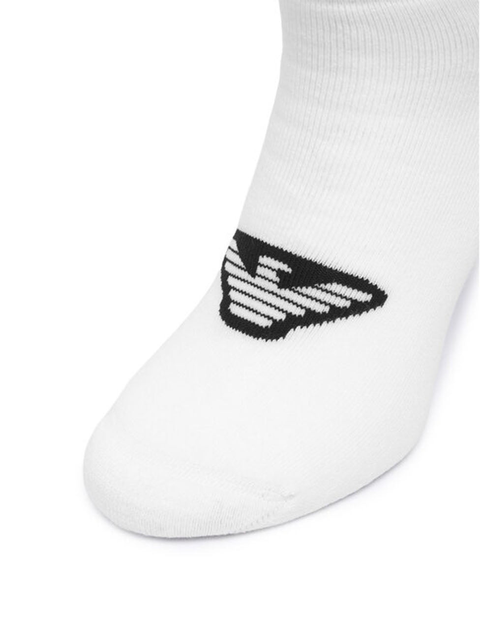 Emporio Armani Cotton Terry Sneaker Socks (Pack of 2)
