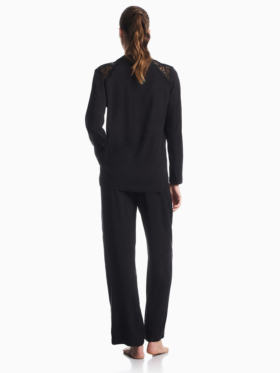 Emporio Armani Women's Jacquard Lace Pyjama Set