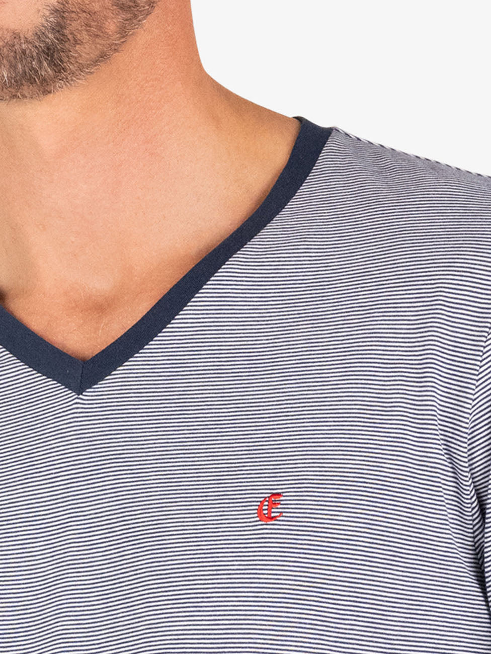 Eminence Men’s L’Intemporel V-Neck Long Pyjamas