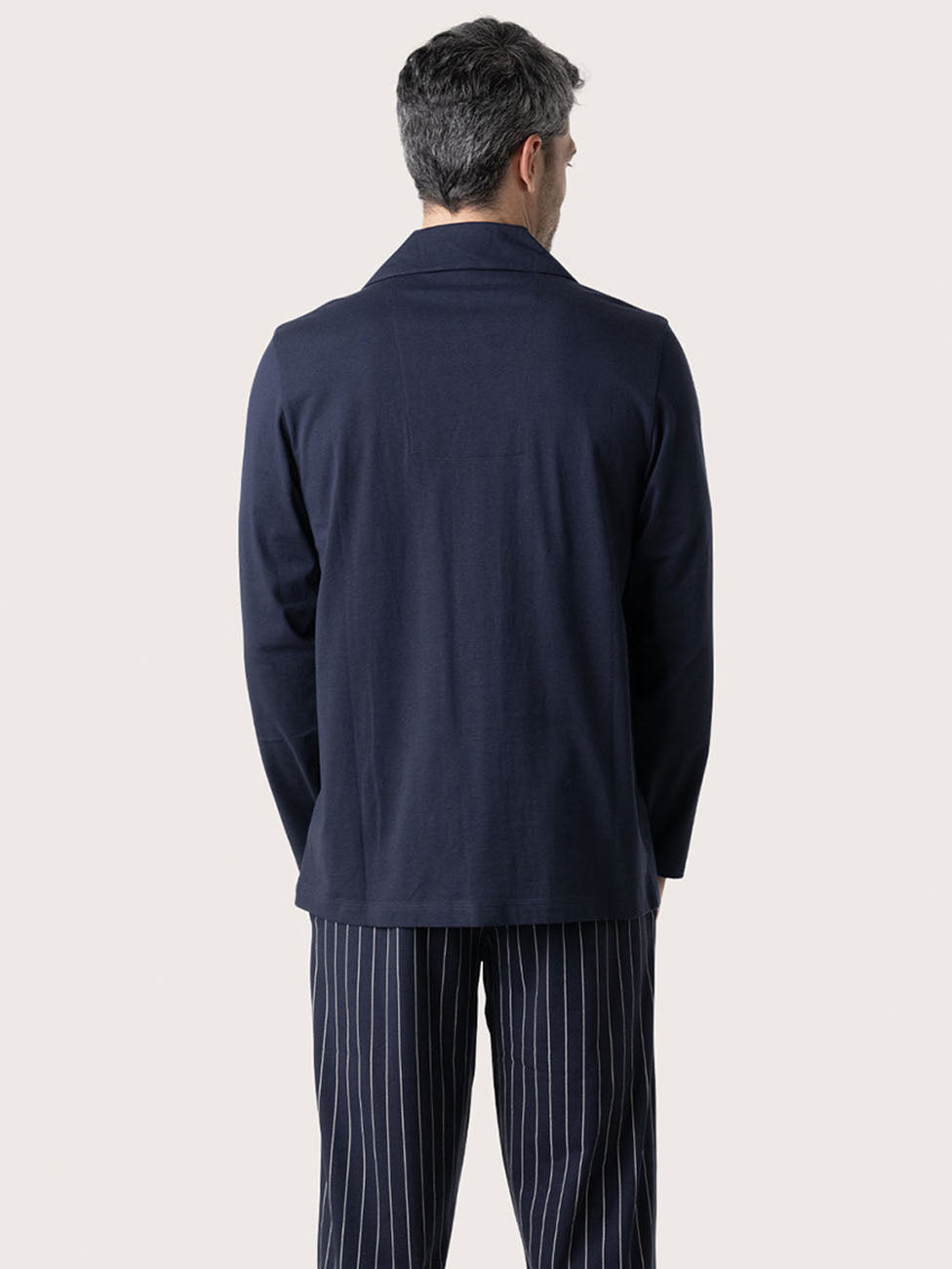Eminence Men’s Sport Club Button-Front Long Pyjamas