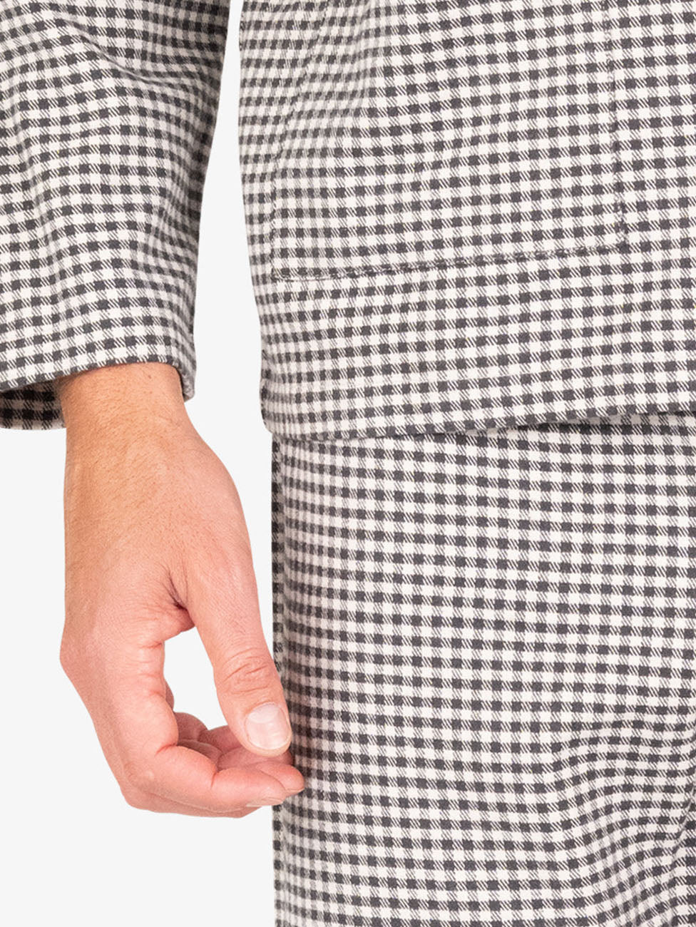 Eminence Men’s Cotton Flannel Button-Front Long Pyjamas
