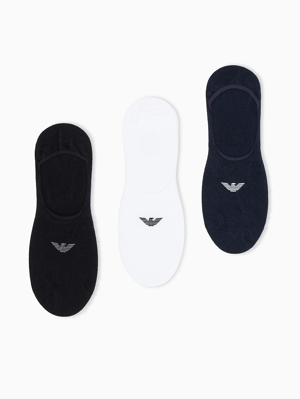 Emporio Armani Footie Socks (Pack of 3)