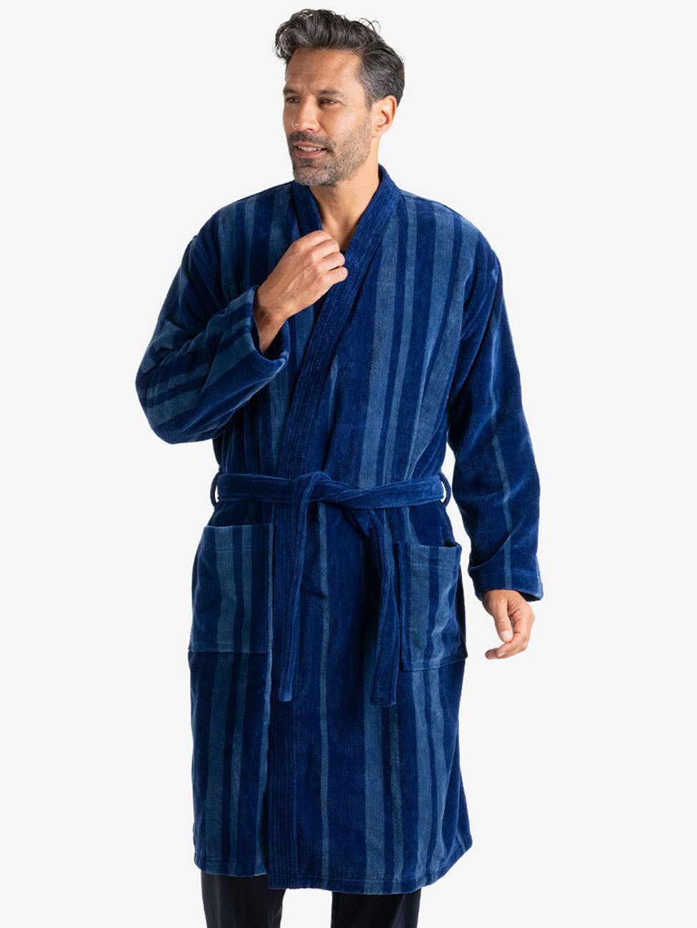 Eminence Men’s Cotton Terry Bathrobe