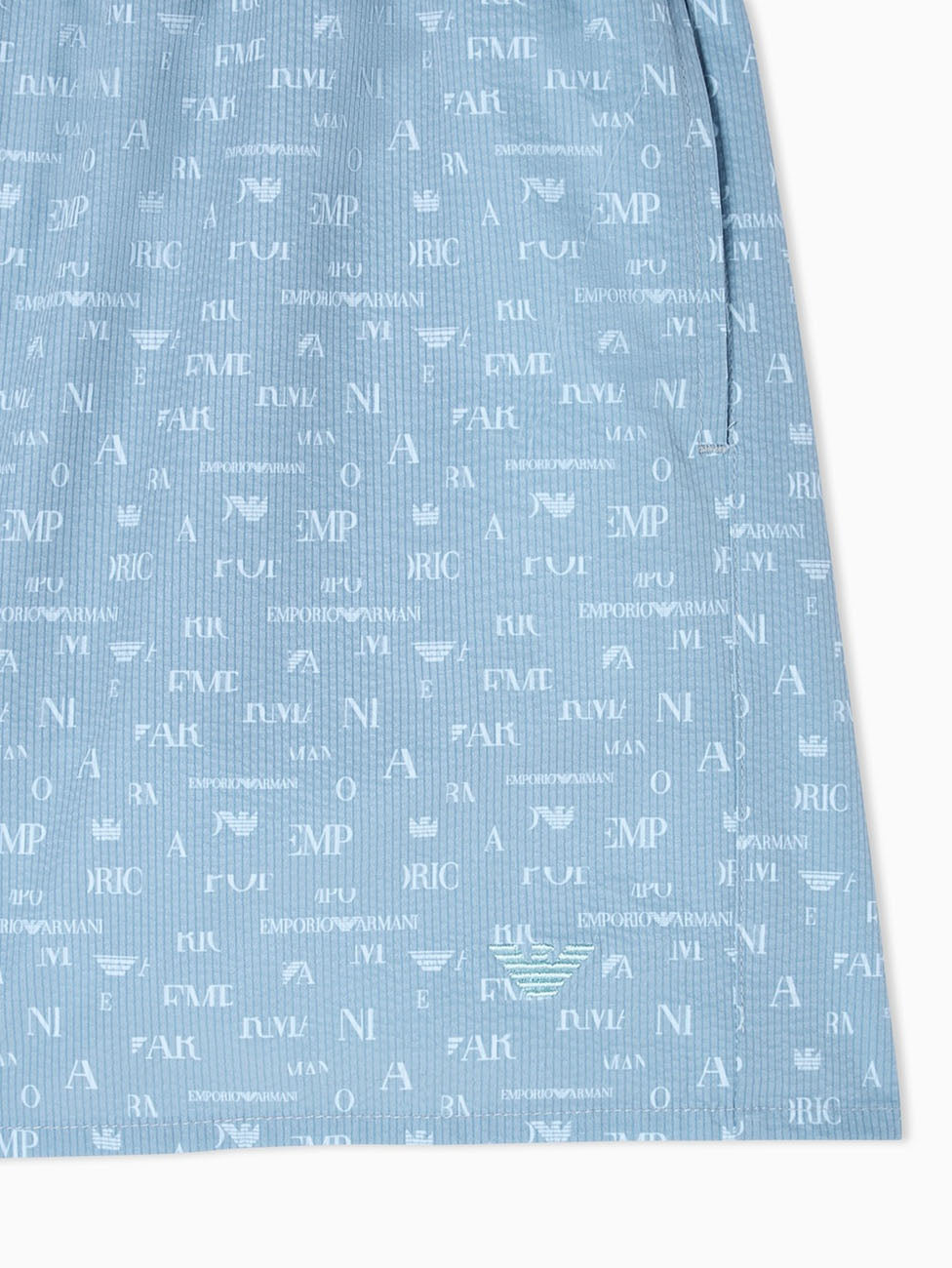 Emporio Armani Small Logo Designs Beach Shorts