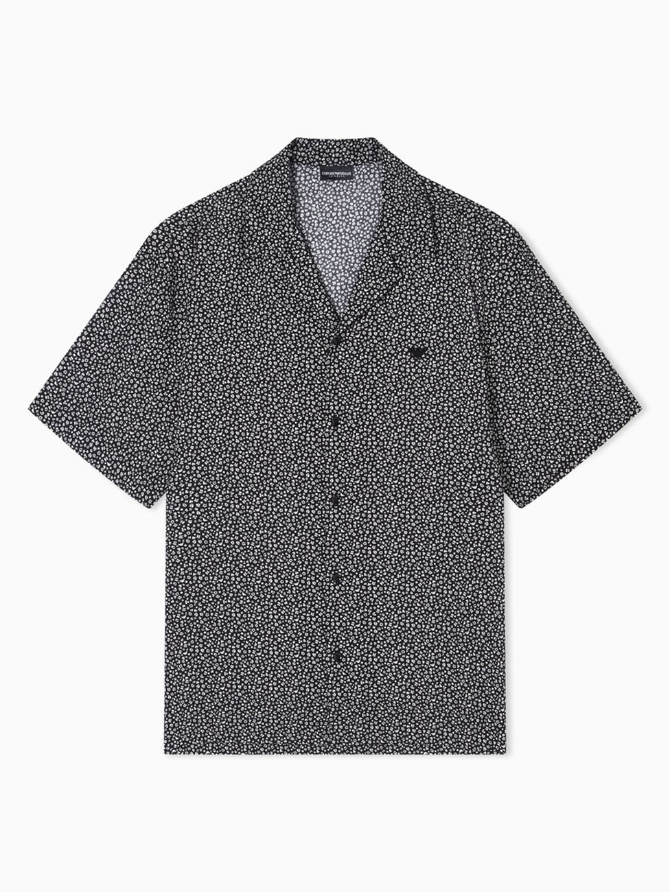 Emporio Armani Mixed Pattern Shirt