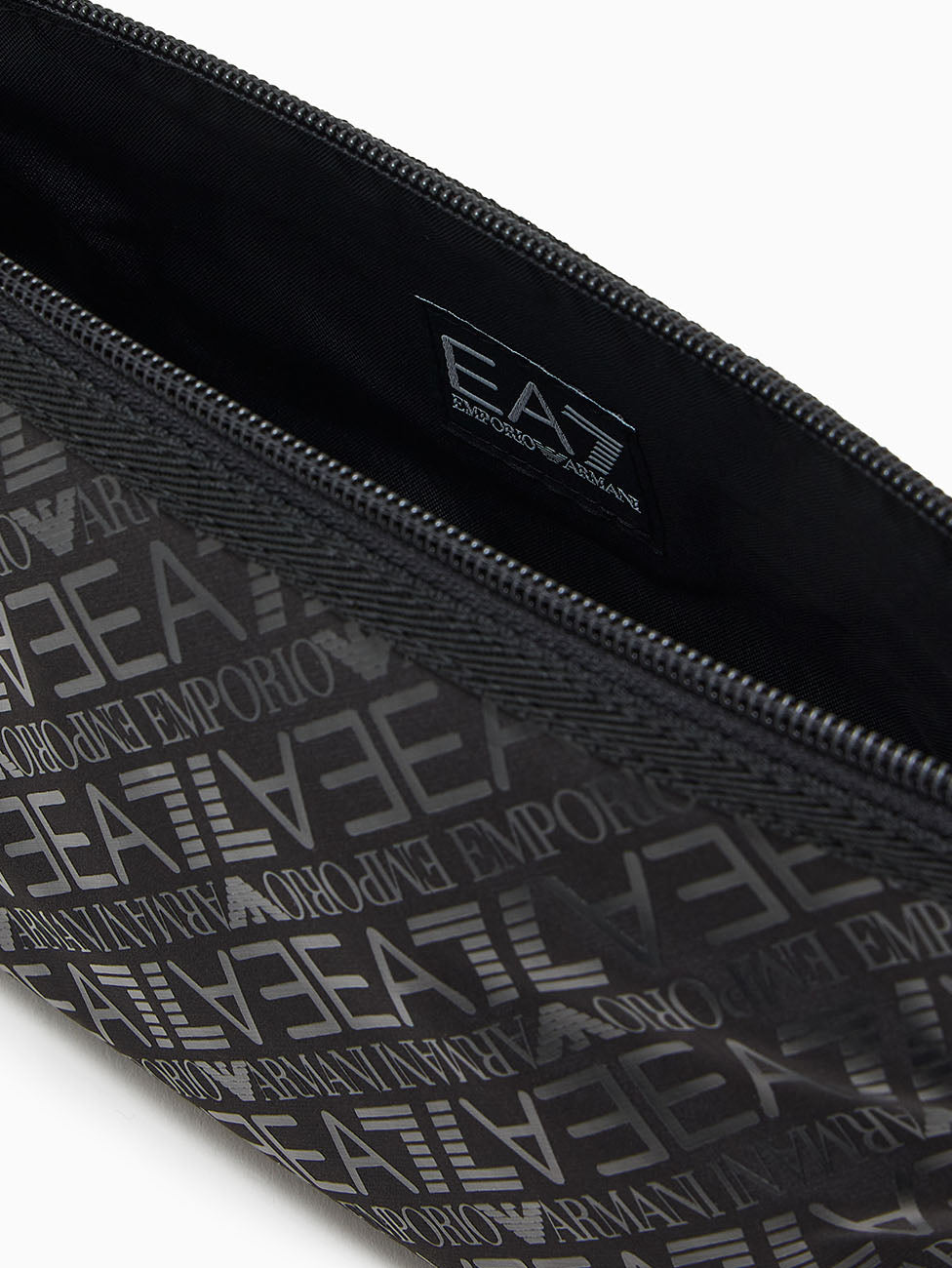 EA7 Monogram Technical Fabric Pouch