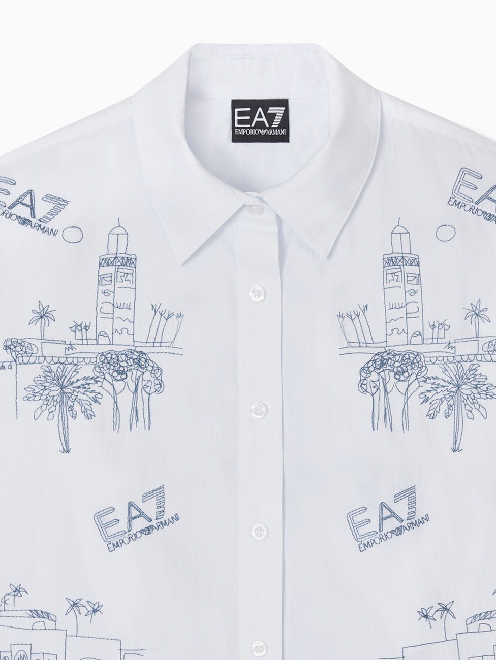 EA7 Train Costa Smeralda Women's Shirt