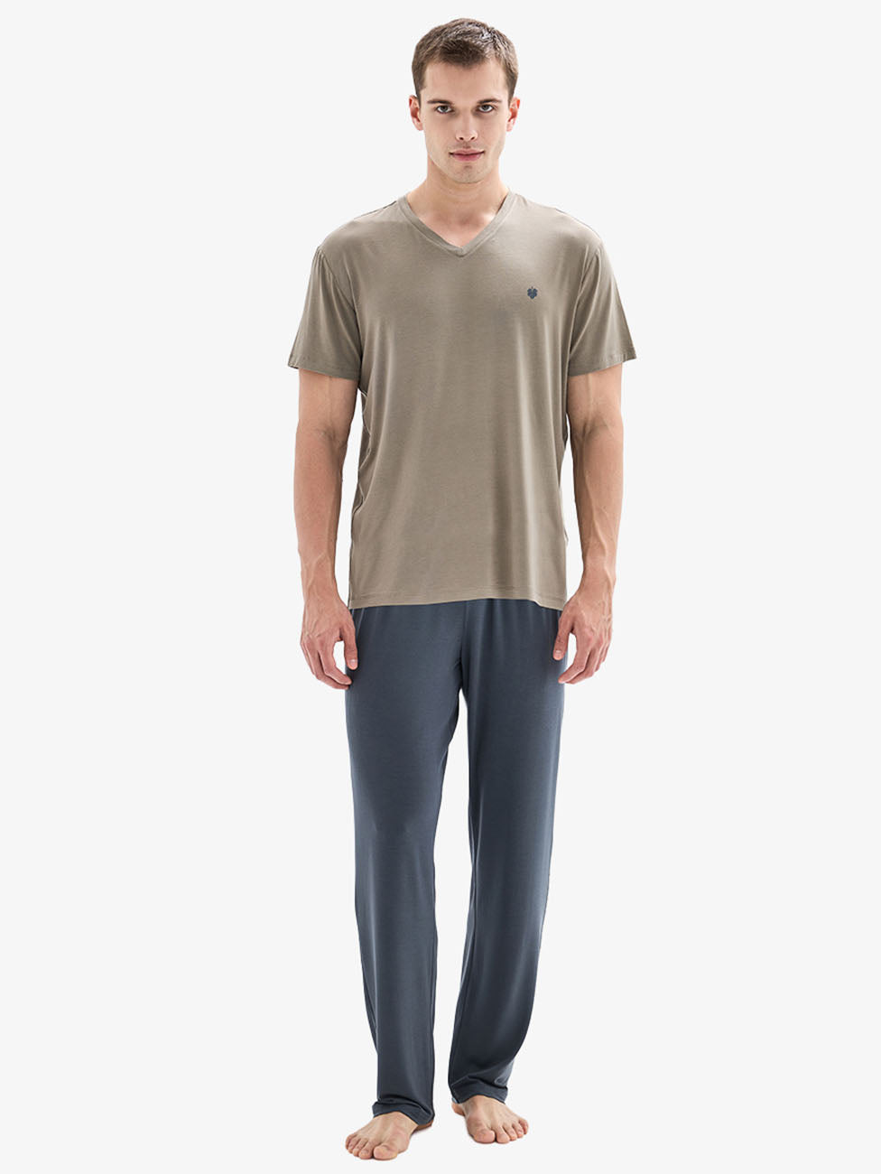 Blackspade Khaki Men's Pyjama