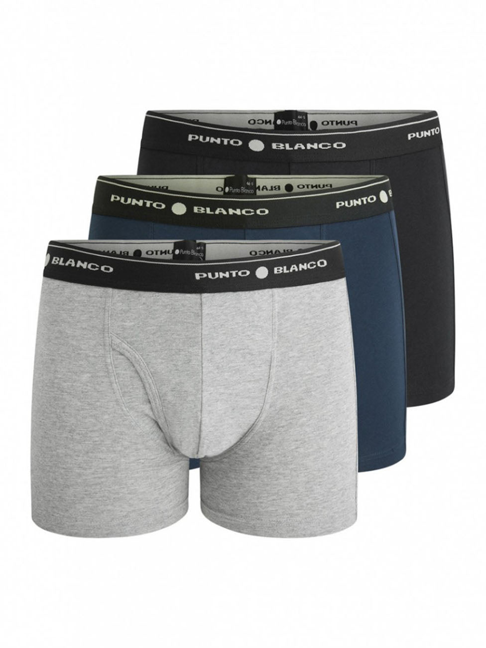 Punto Blanco Open Fly Basix Boxers (Pack of 3)