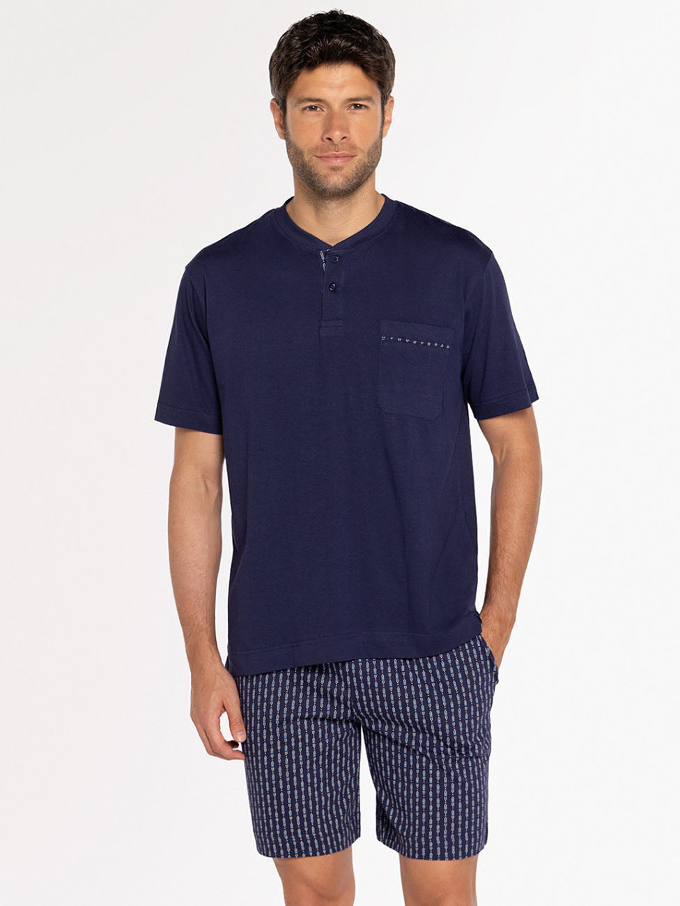 Punto Blanco Santorini Cotton Men's Short Pyjama