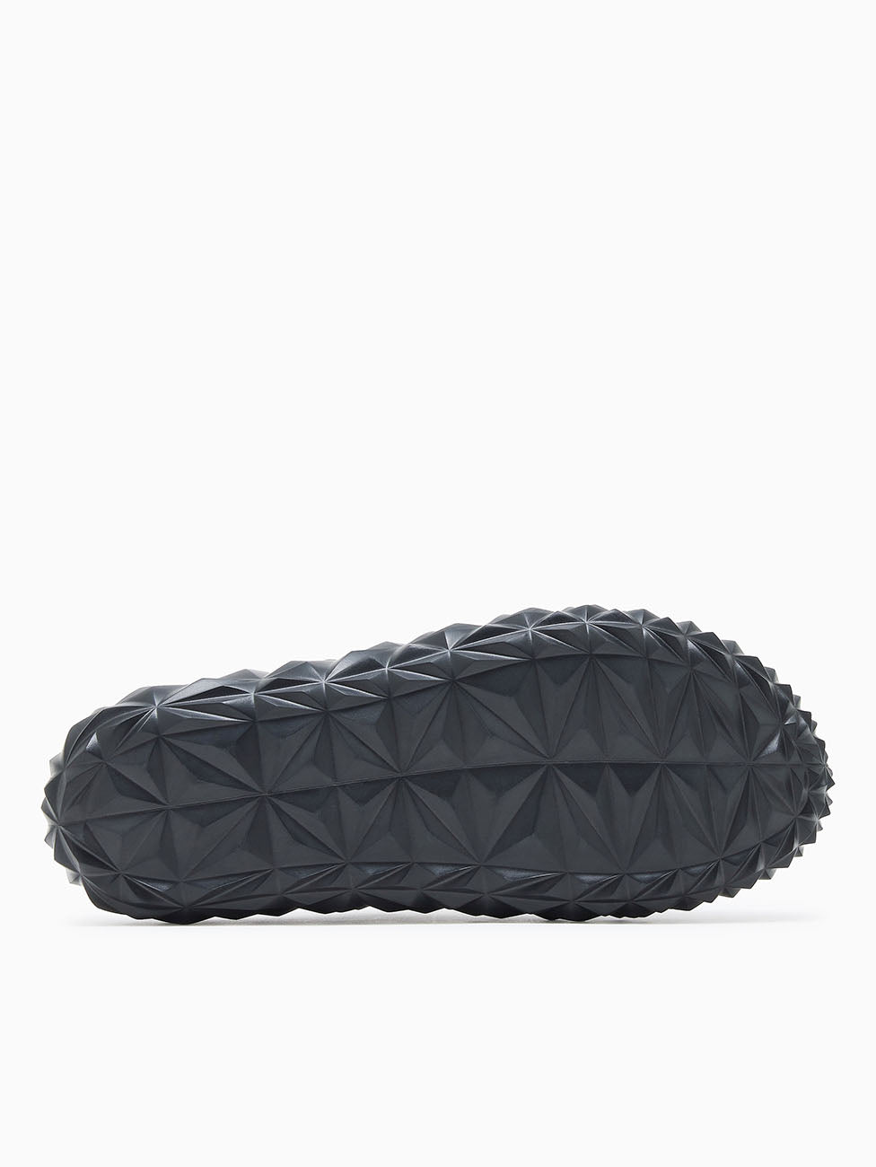EA7 Black Three-Dimensional Geometric Motif Slippers