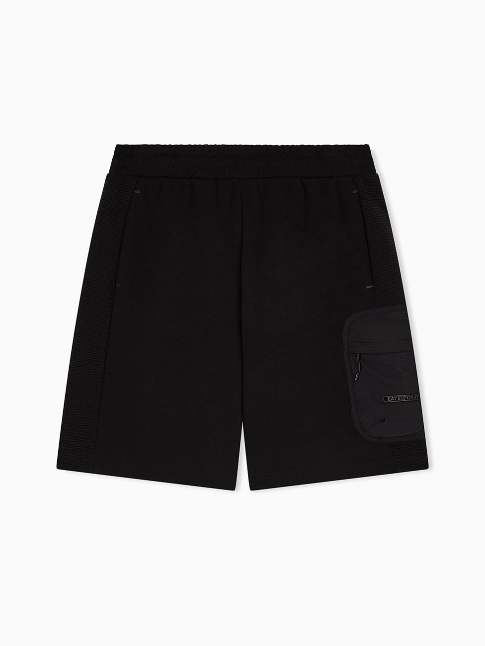 EA7 Cotton-blend Bermuda Shorts