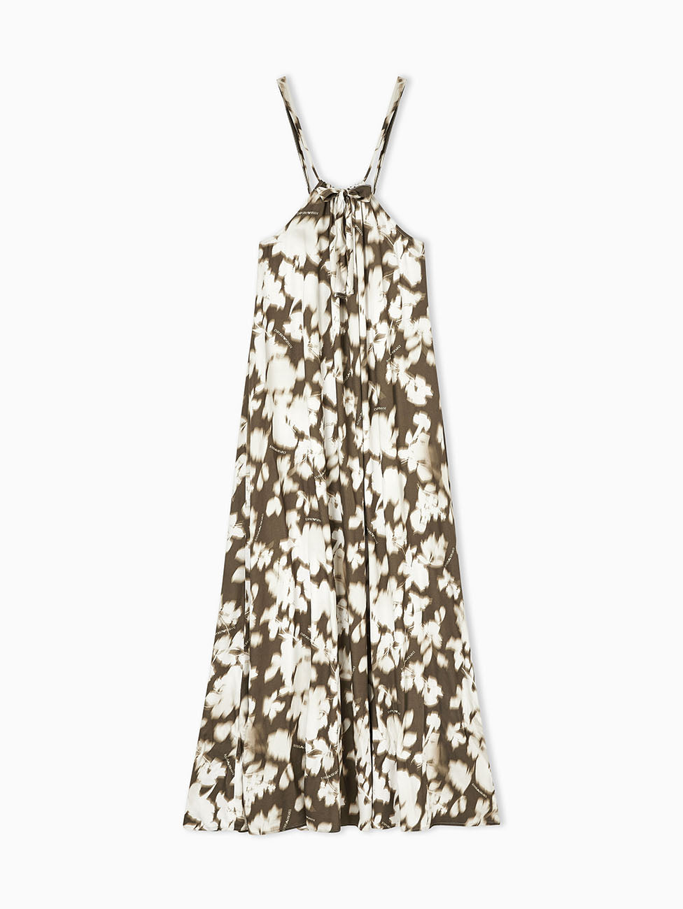 Emporio Armani Floral Print Long Beach Dress