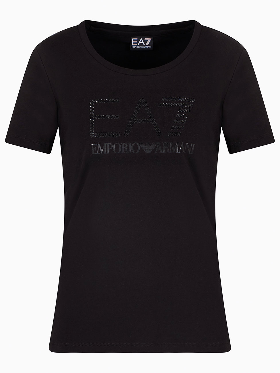 EA7 Logo Series Stretch Cotton-Jersey T-Shirt