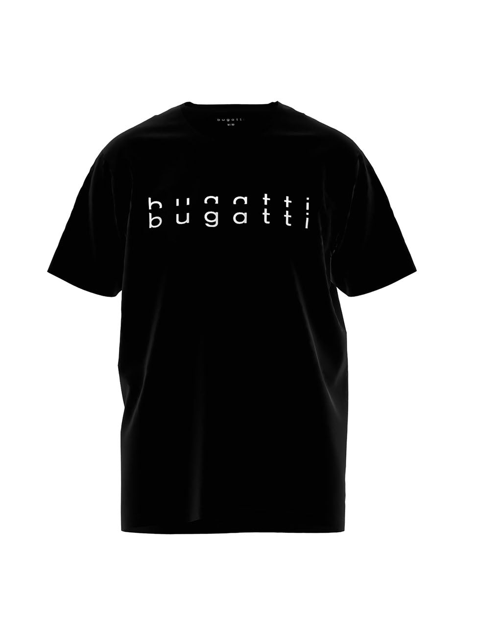 Bugatti Black Logo Crew Neck T-Shirt