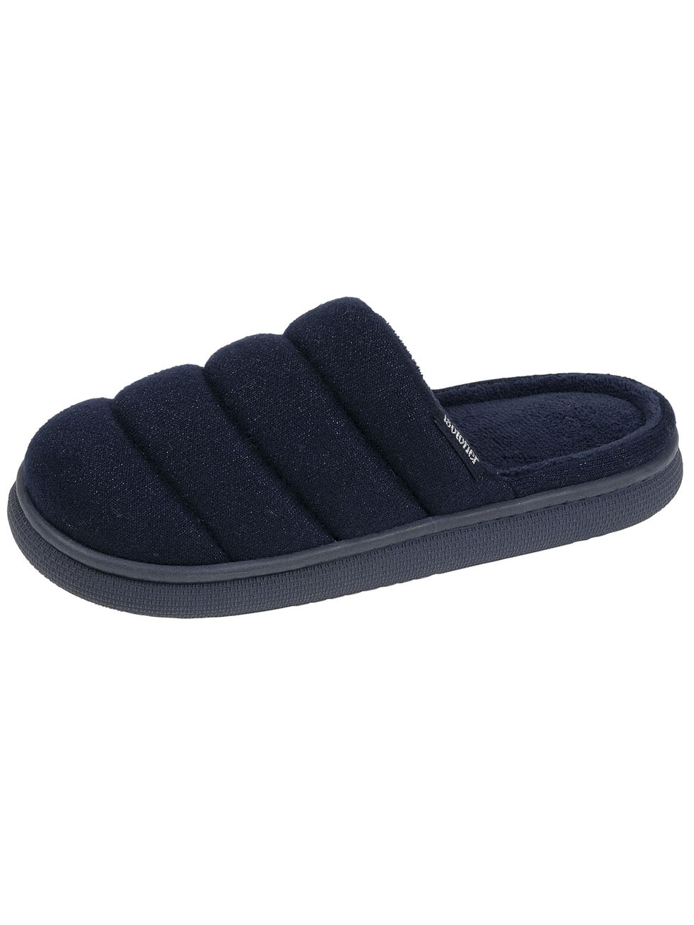 Isotoner Navy Women's BLOUP Mule Slippers
