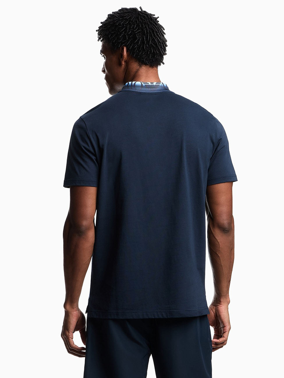 Emporio Armani Collar Logo Polo T-Shirt