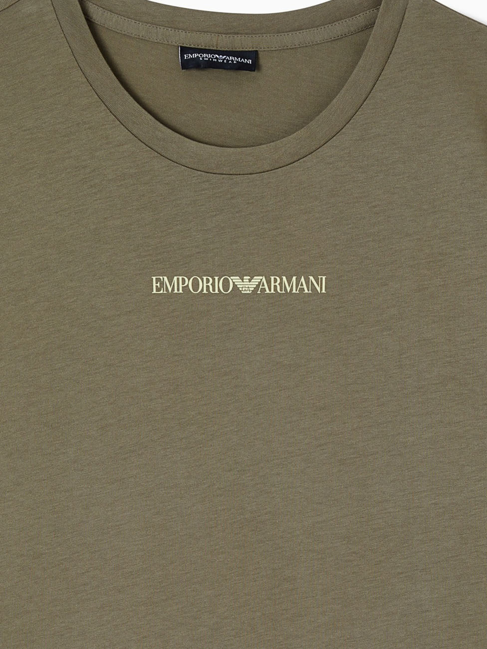 Emporio Armani Seasonal Pattern Crew Neck T-Shirt