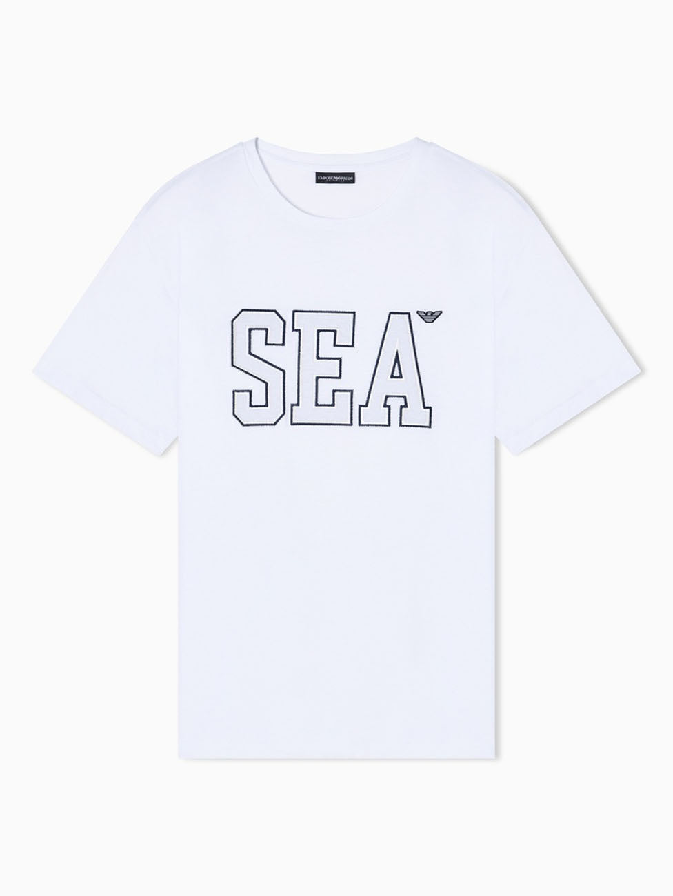 Emporio Armani Sea Embroidery T-shirt