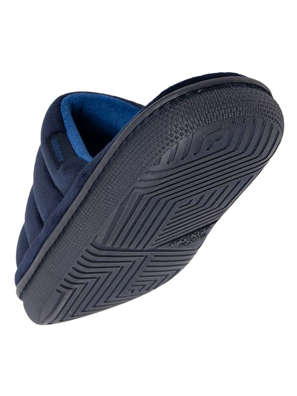 Isotoner BLOUP Comfort Marine Velours Men Slippers