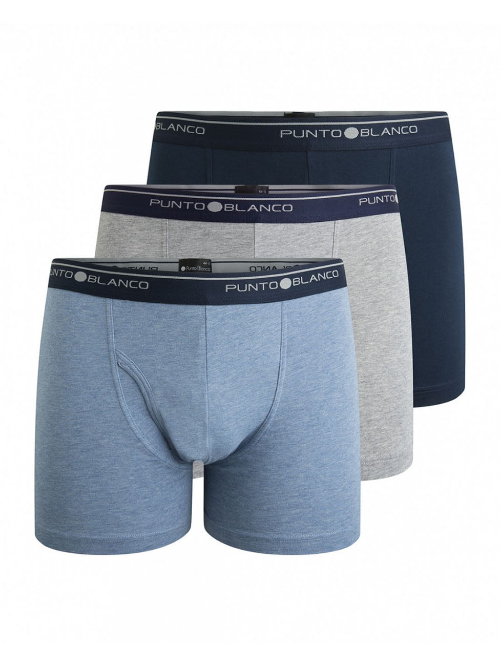Punto Blanco Open Fly Basix Boxers (Pack of 3)