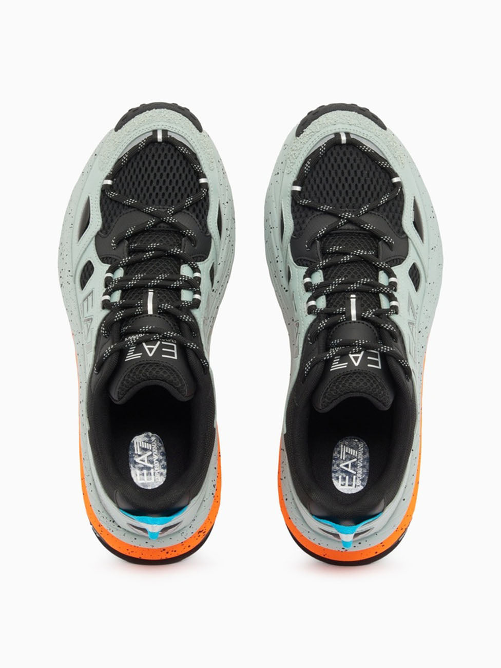 EA7 Sneaker Puritan Gray Crusher Sonic Trail 2.0 Sneakers