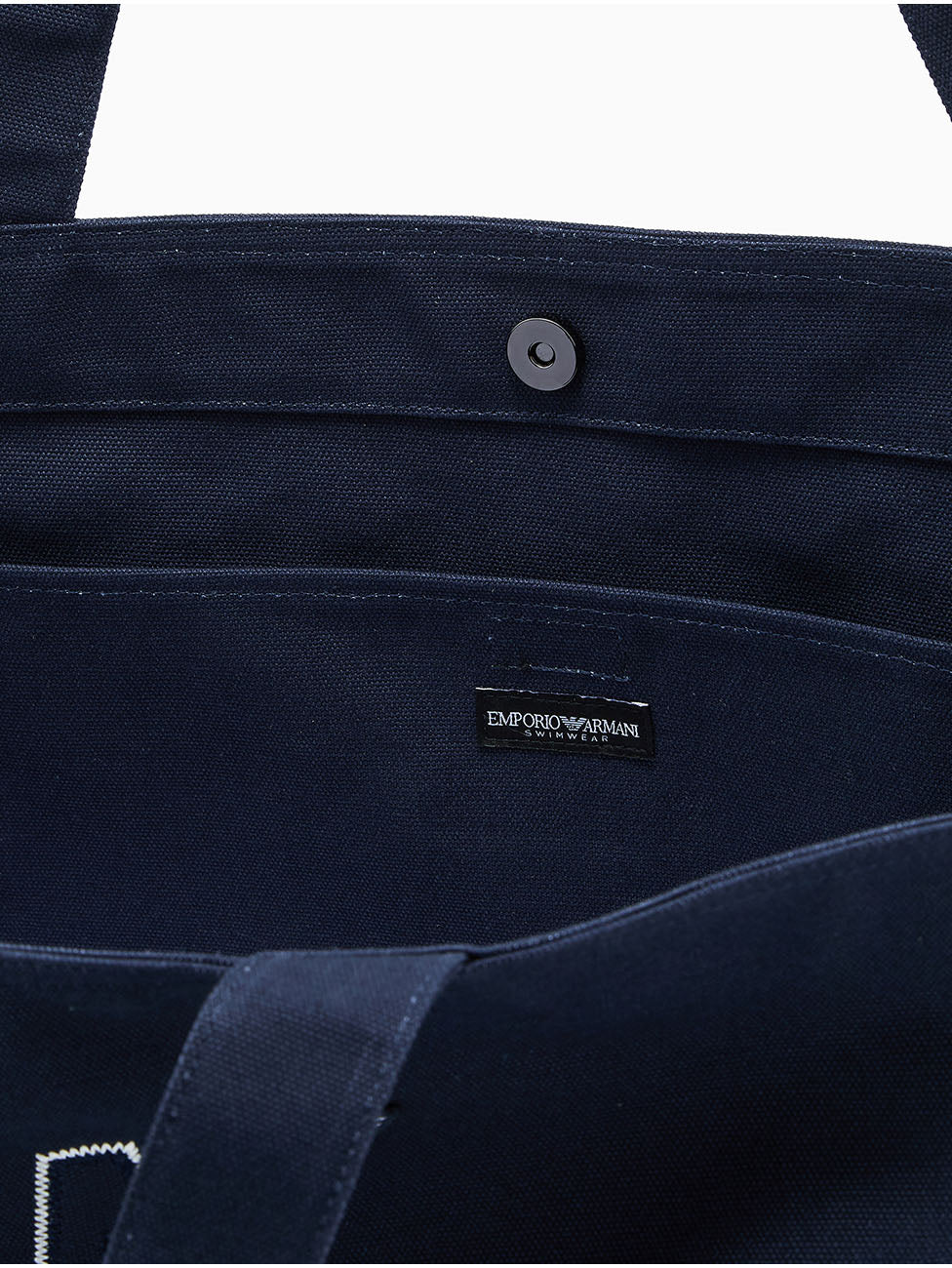Emporio Armani Sea Embroidery Shopper Bag