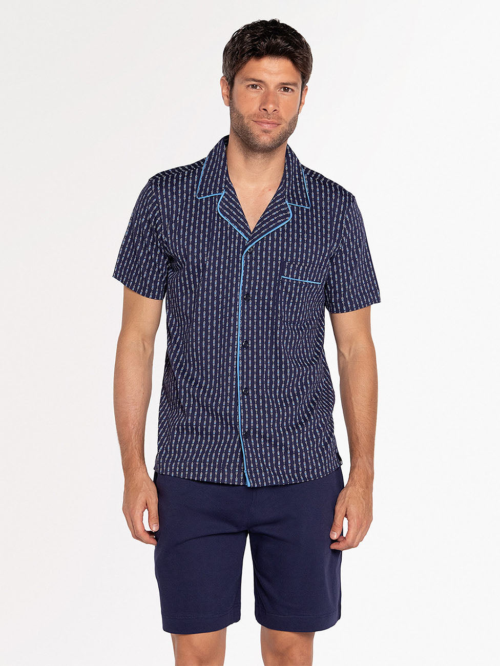Punto Blanco Santorini Cotton Men's Short Pyjama