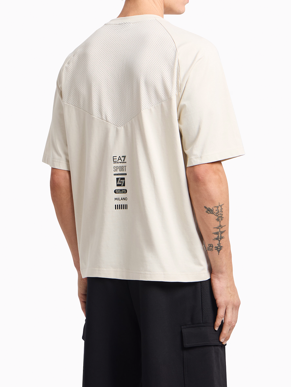 EA7 Cotton jersey T-shirt