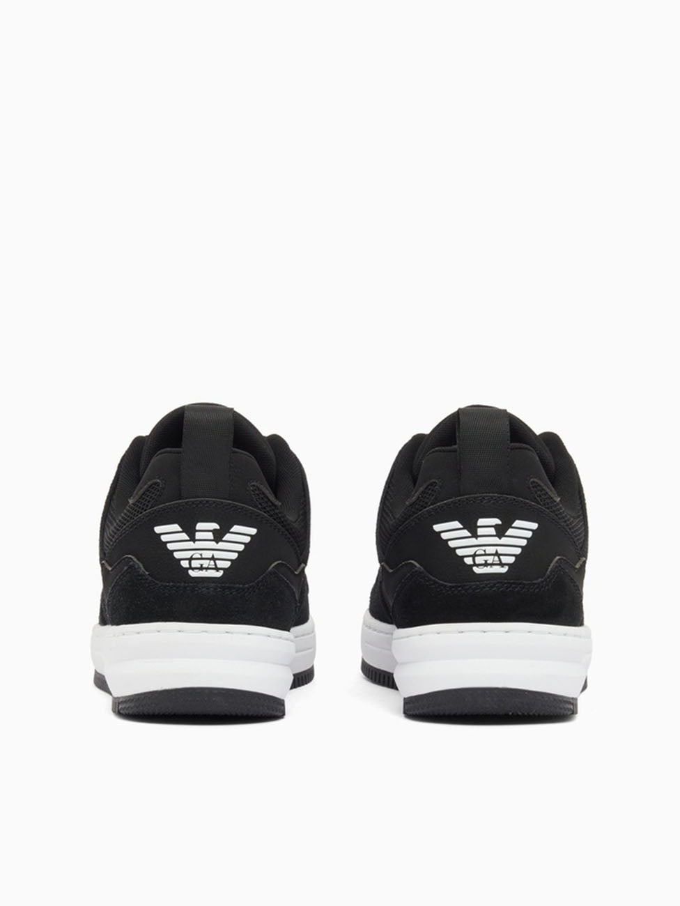EA7 Black & White Slasher Mix Sneakers