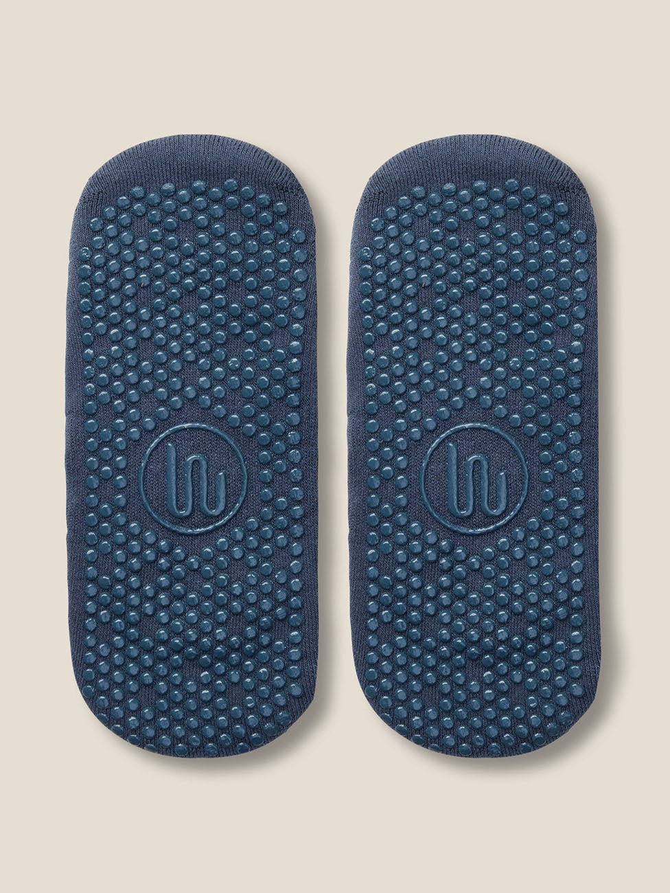 MoveActive French Navy  Ballet Grip Socks