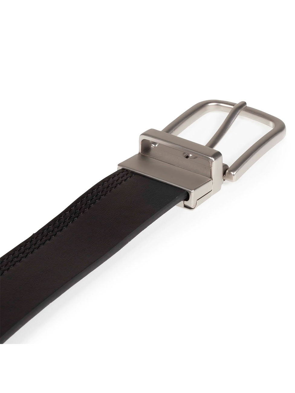 Isotoner Black/Brown Men's Reversible Belt