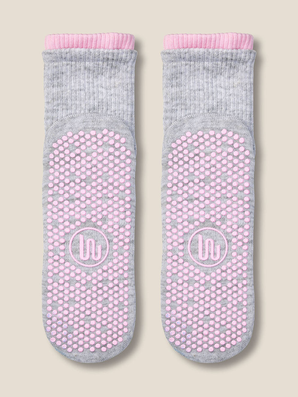 MoveActive Layer Grey  Crew Grip Socks