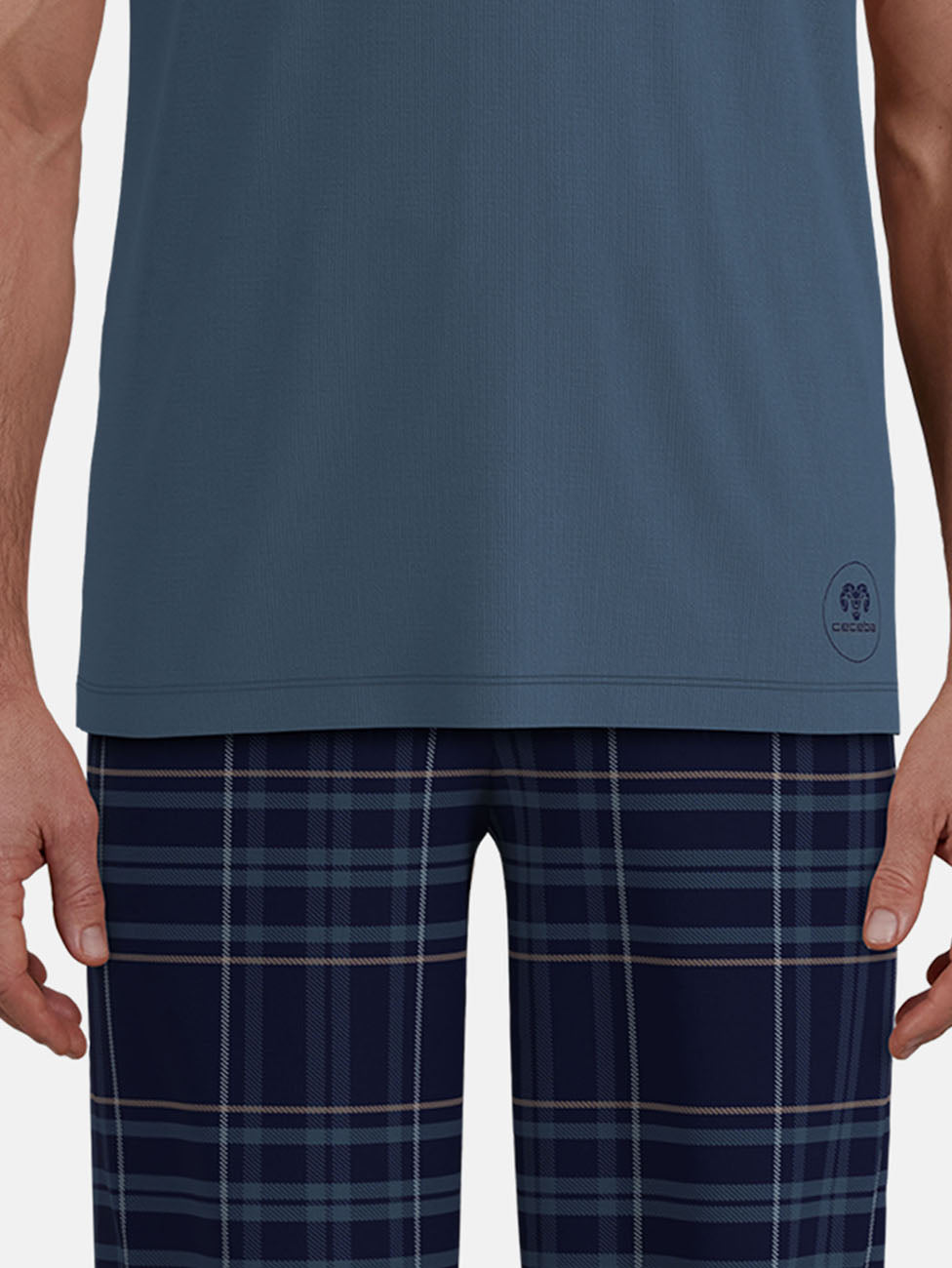 Ceceba Checkered Short Pyjama