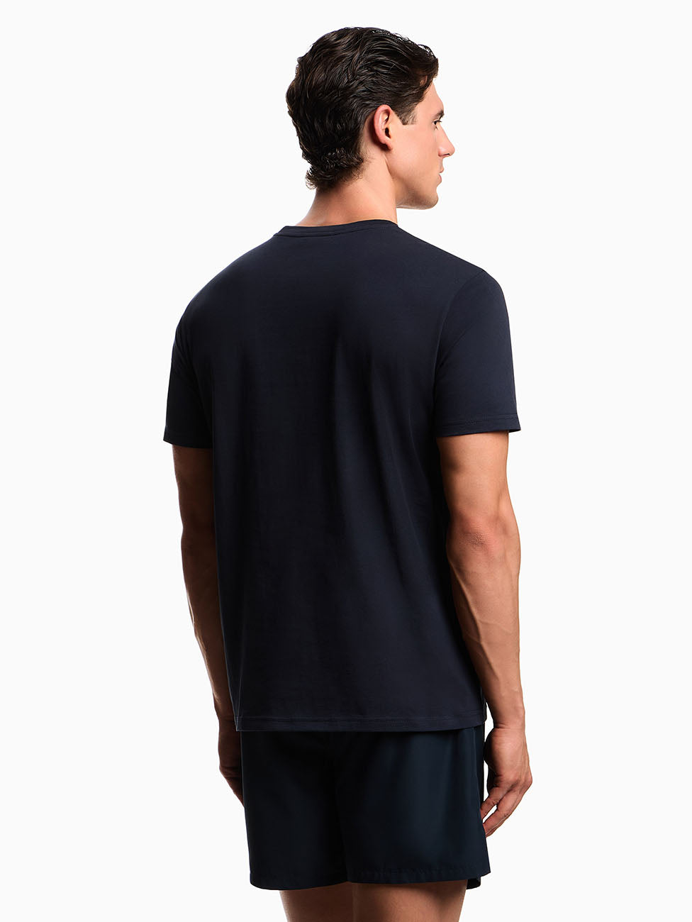 Emporio Armani Sea Embroidery T-shirt