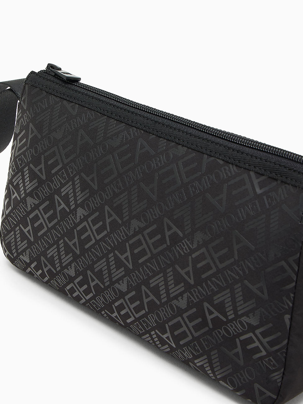 EA7 Monogram Technical Fabric Pouch
