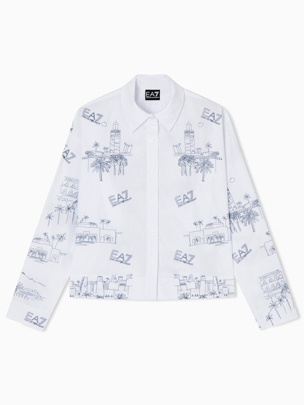 EA7 Train Costa Smeralda Women's Shirt