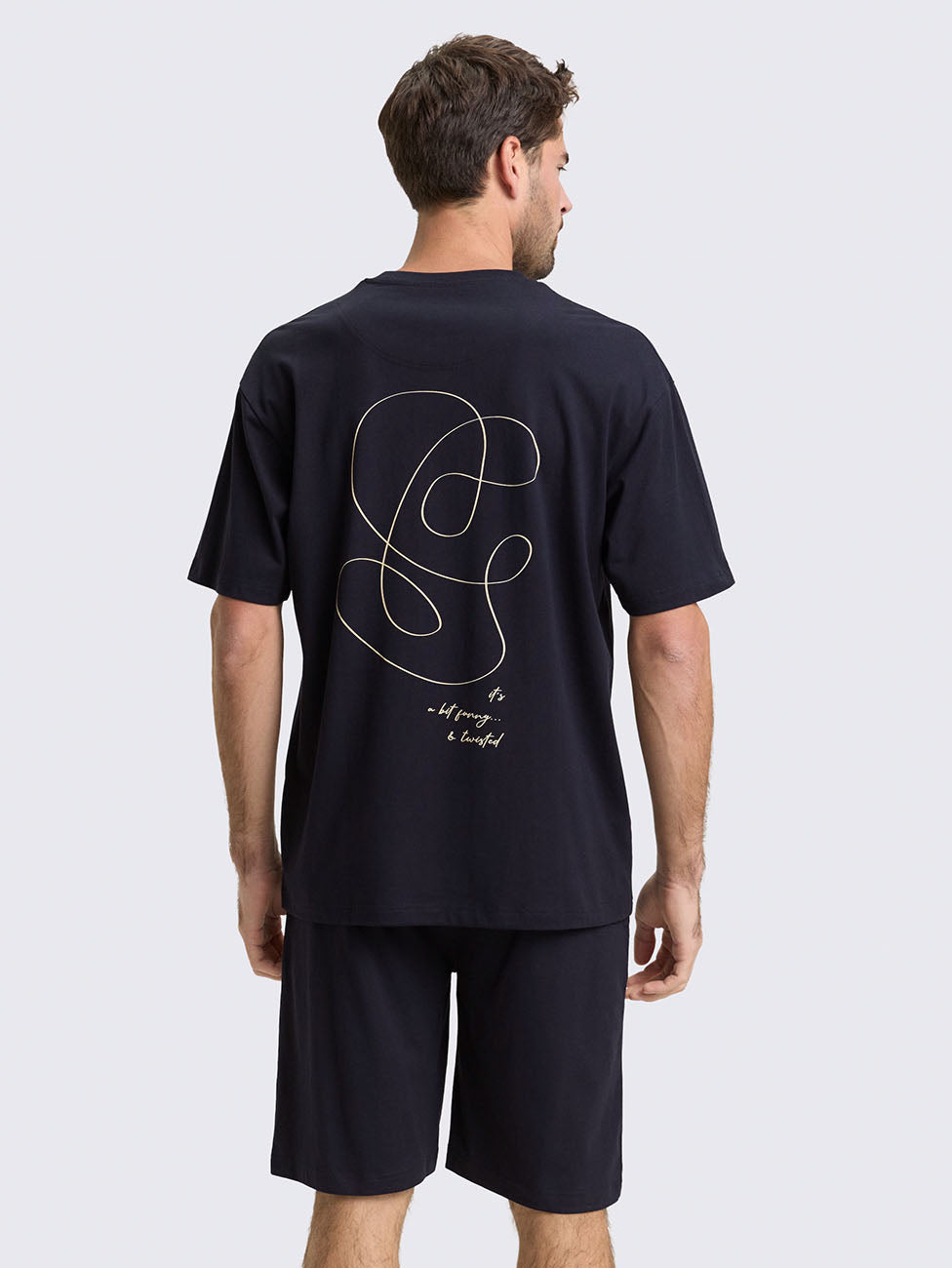 Tom Tailor Dark Blue Short Pyjama
