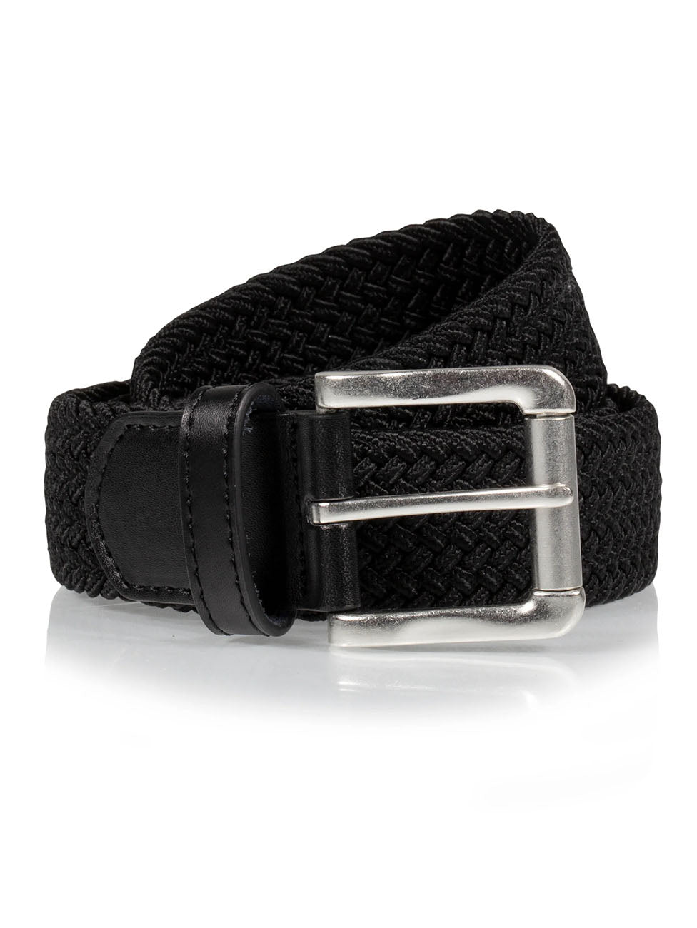 Isotoner Men's Braided Fabric Belt