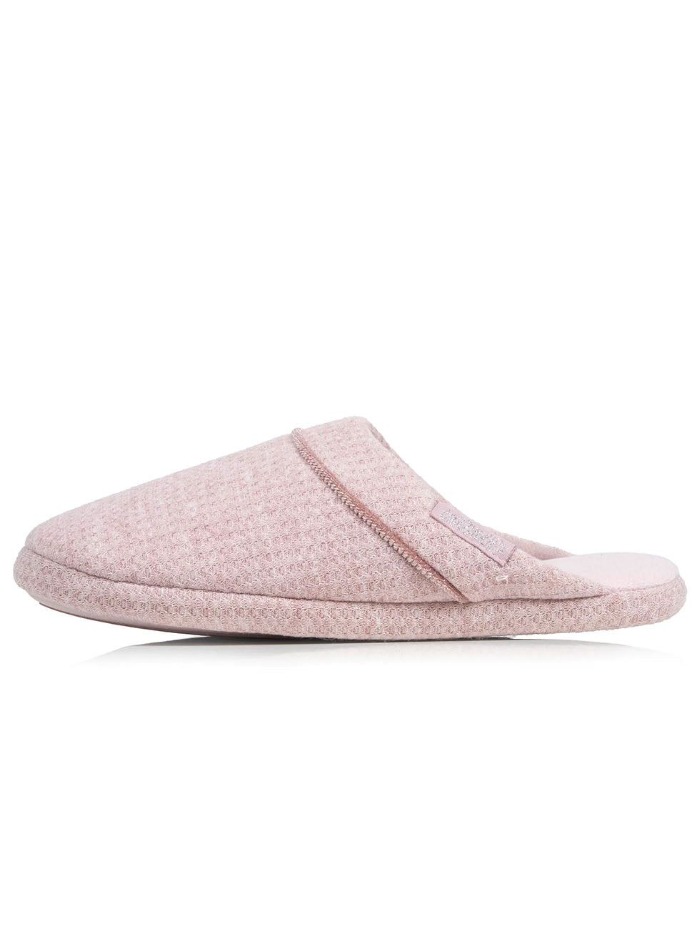 Isotoner Women's Blush Heathered Mule Slippers