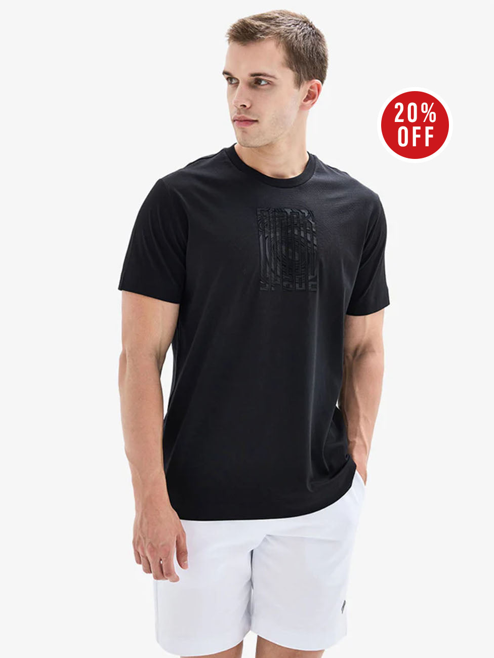 Blackspade Black Printed Men's T-Shirt