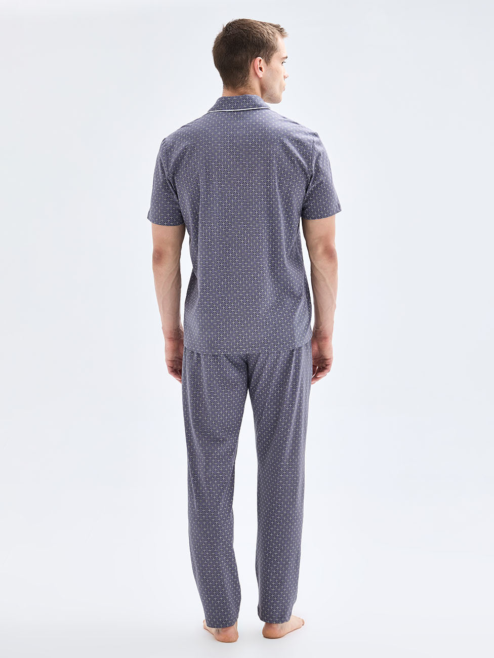 Blackspade Anthracite Micro Pattern Men's Pyjama