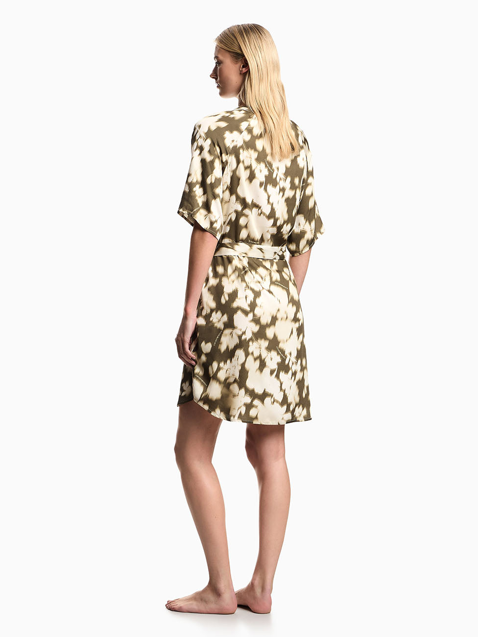 Emporio Armani Floral Print Caftan Dress