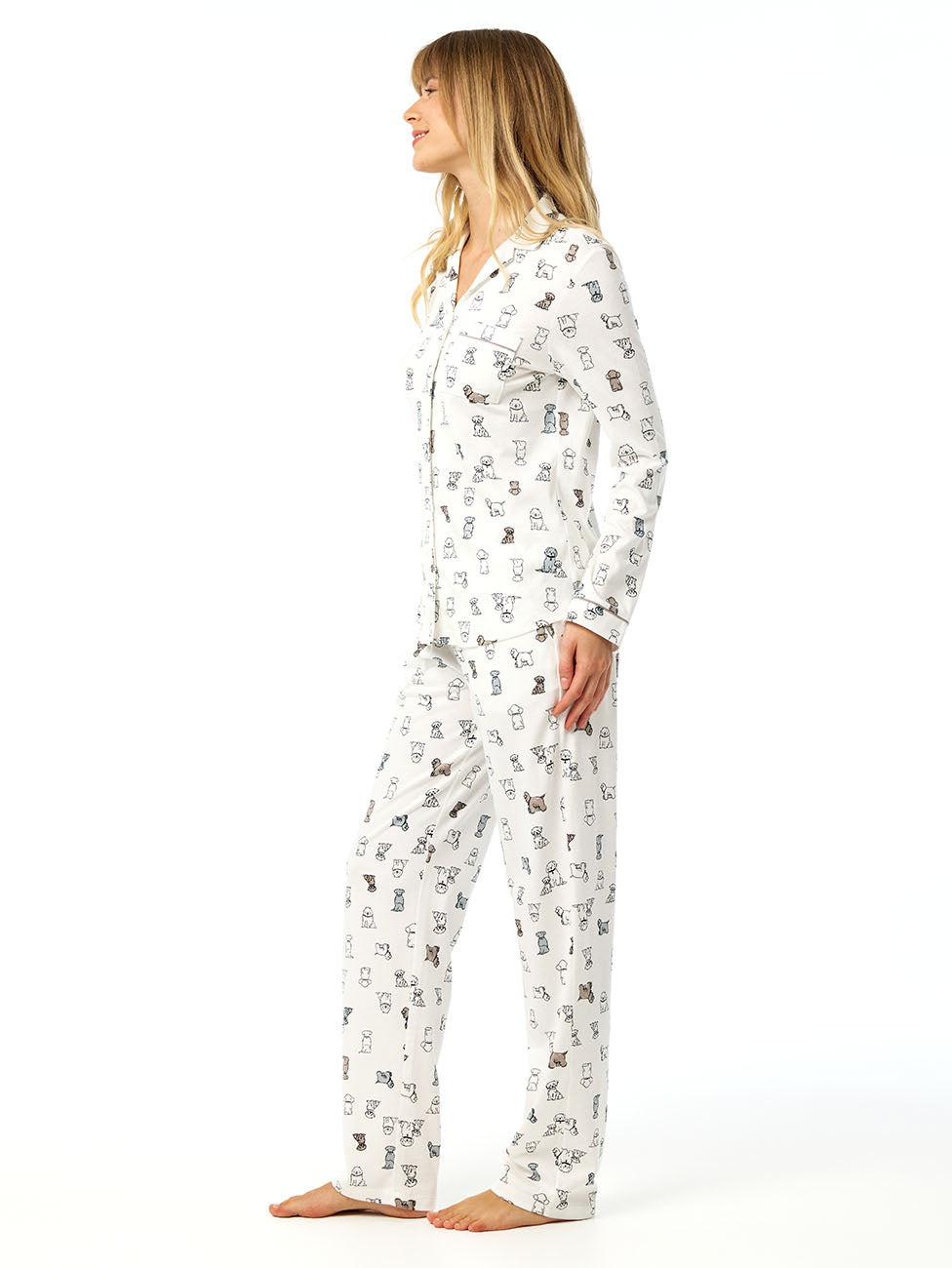 Blackspade Dog Print Women's Pyjama Set