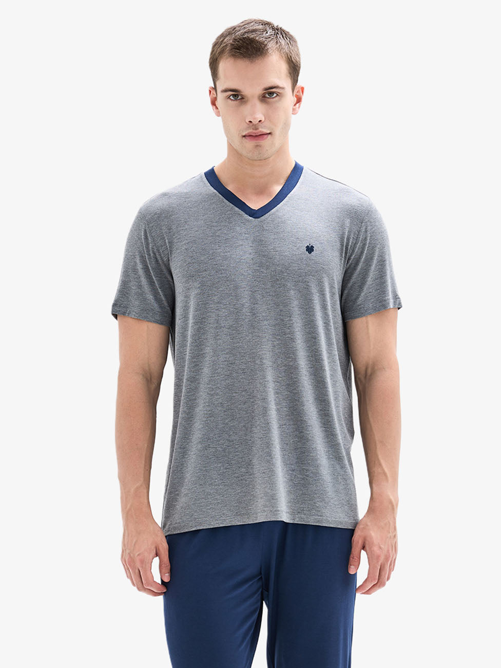 Blackspade Grey Melange Men's Pyjama