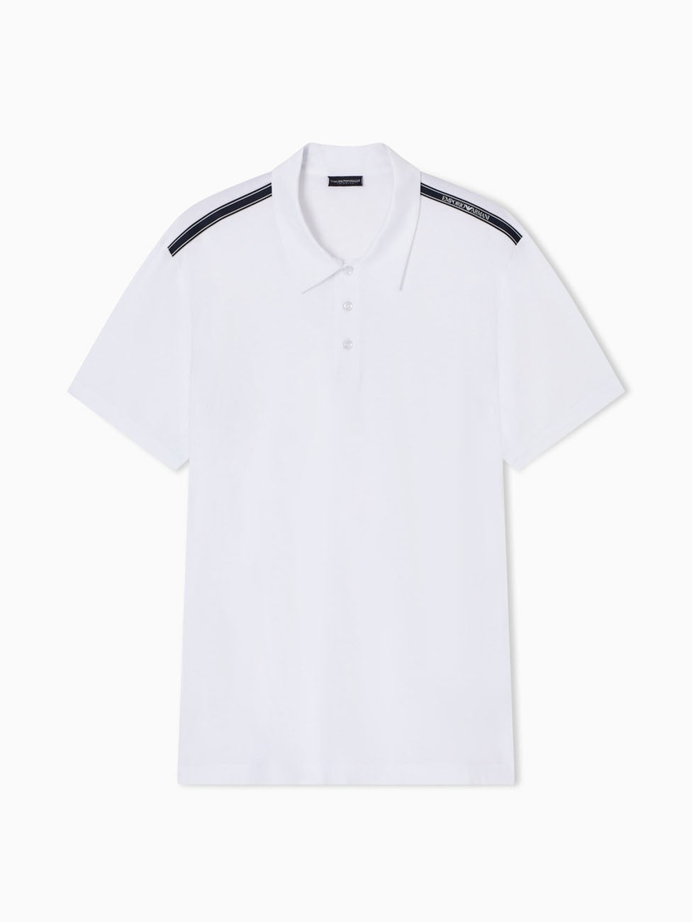 Emporio Armani Logo Tape Polo T-shirt