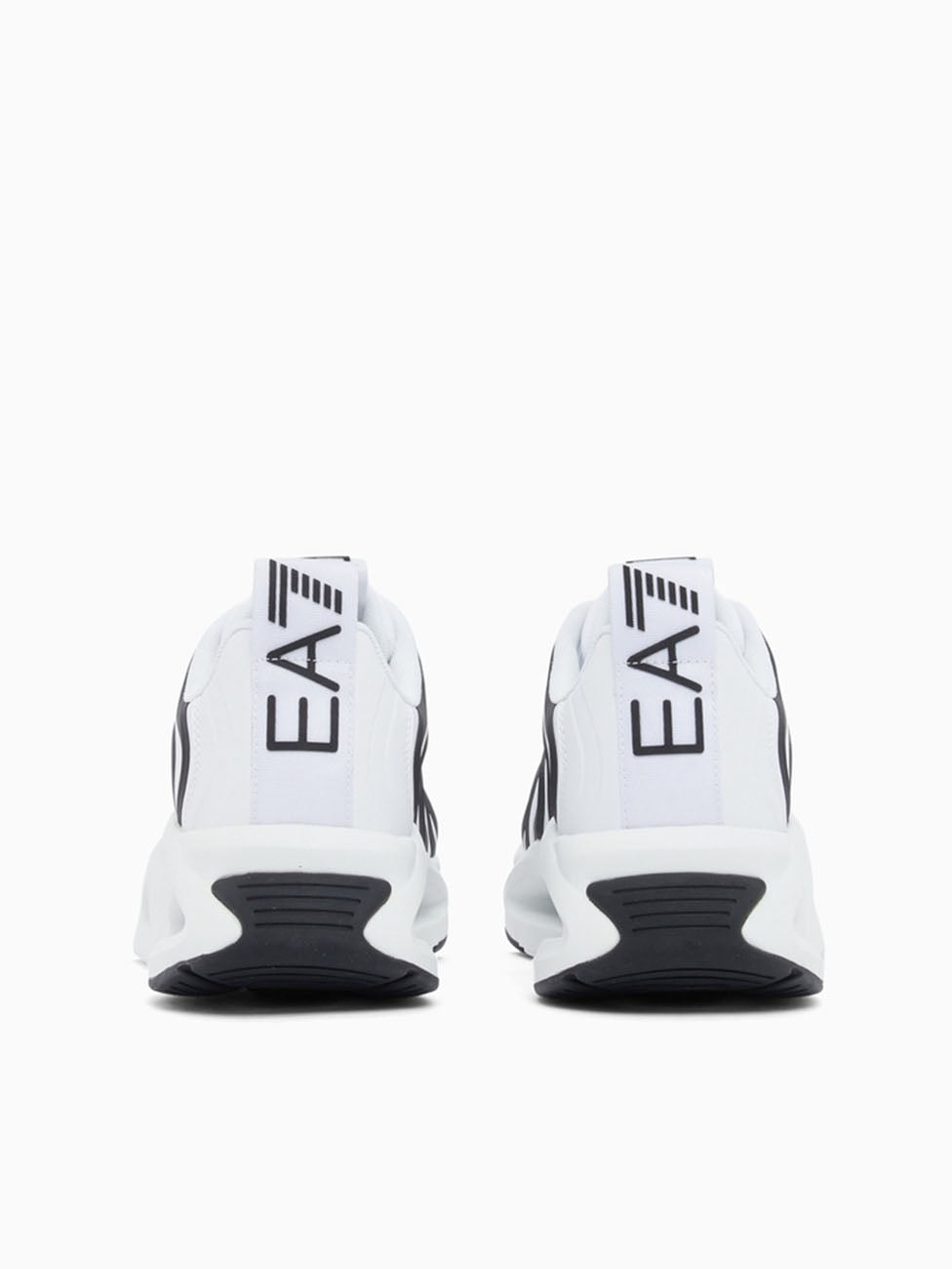 EA7 Optical White & Black Infinity Neo Sneakers