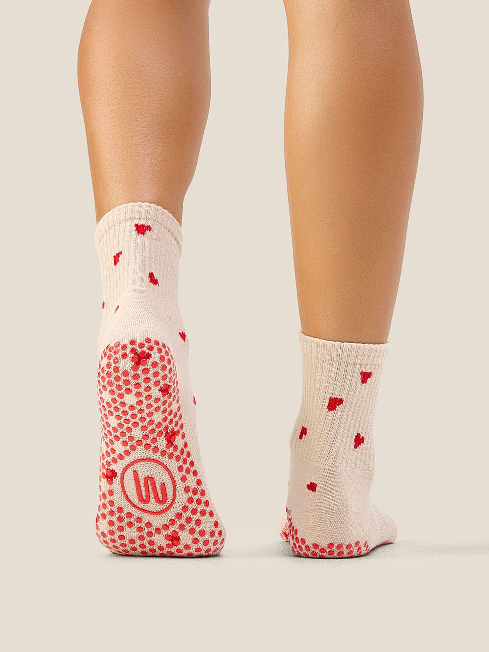 MoveActive Love Me  Crew Grip Socks
