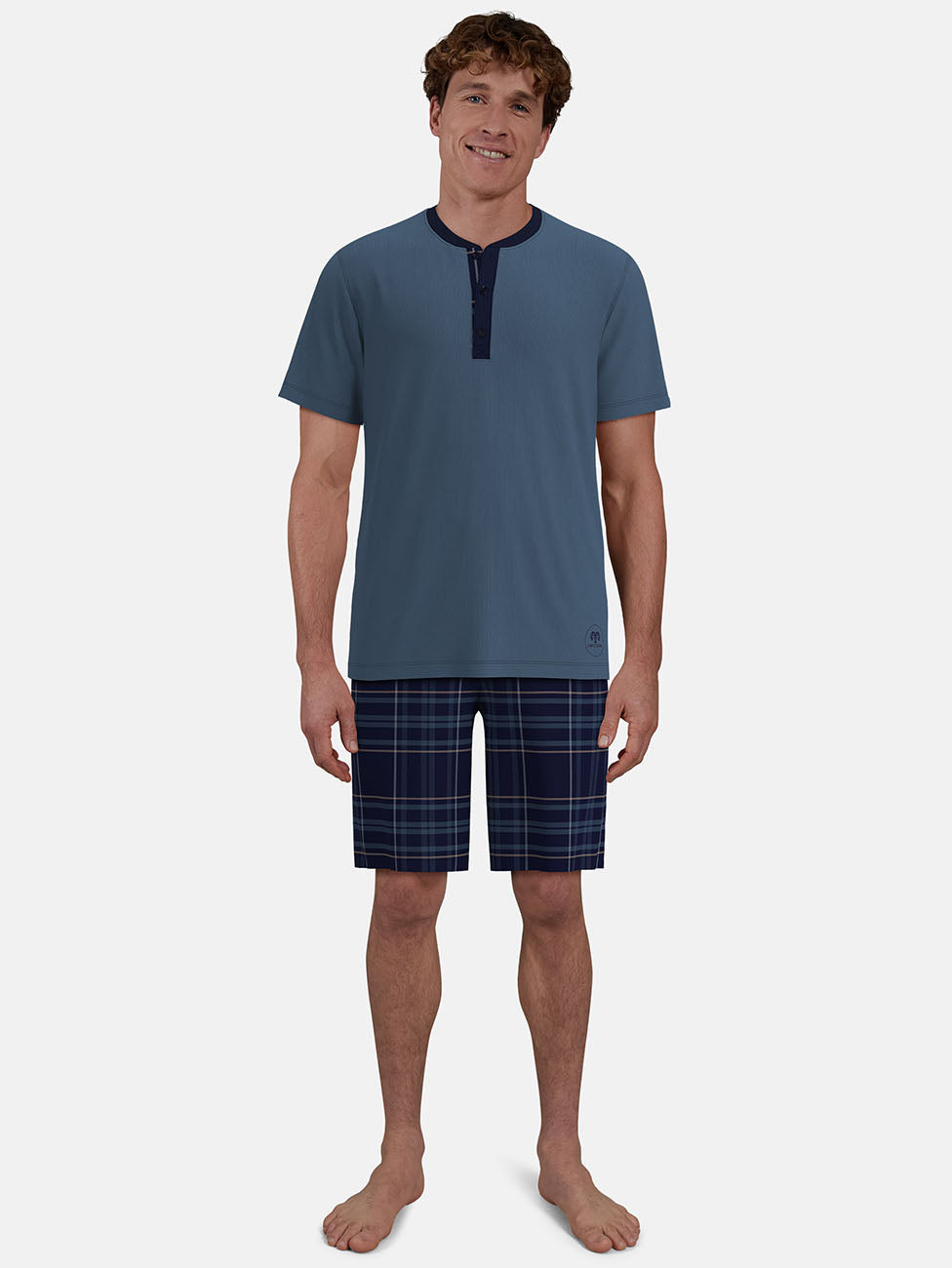 Ceceba Checkered Short Pyjama