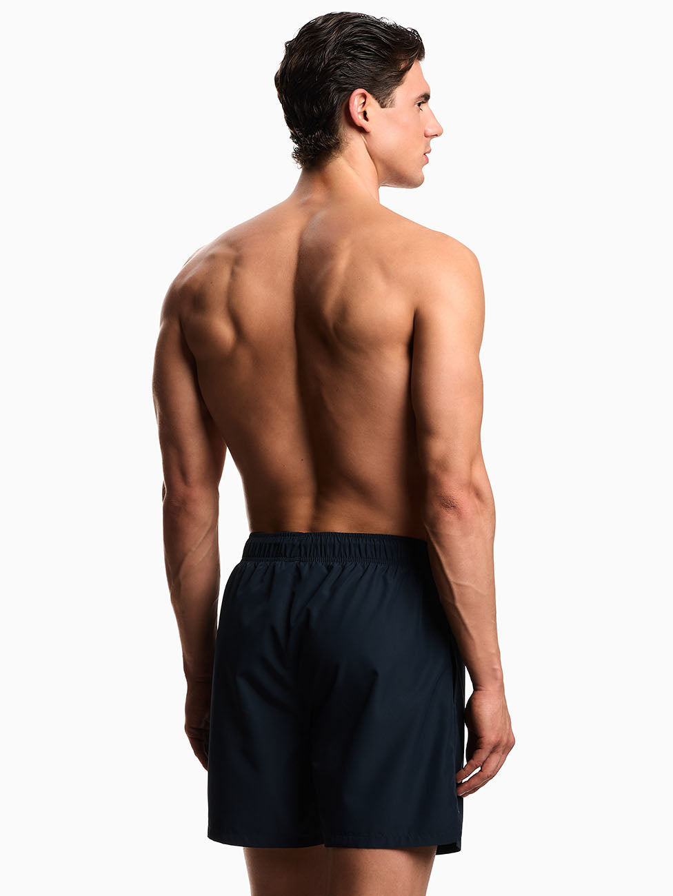 Emporio Armani Sea Embroidery Beach Shorts